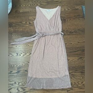 Women’s BB Dakota Love To Love You Lurex
Midi wrap Dress Rose Quartz Pink Medium